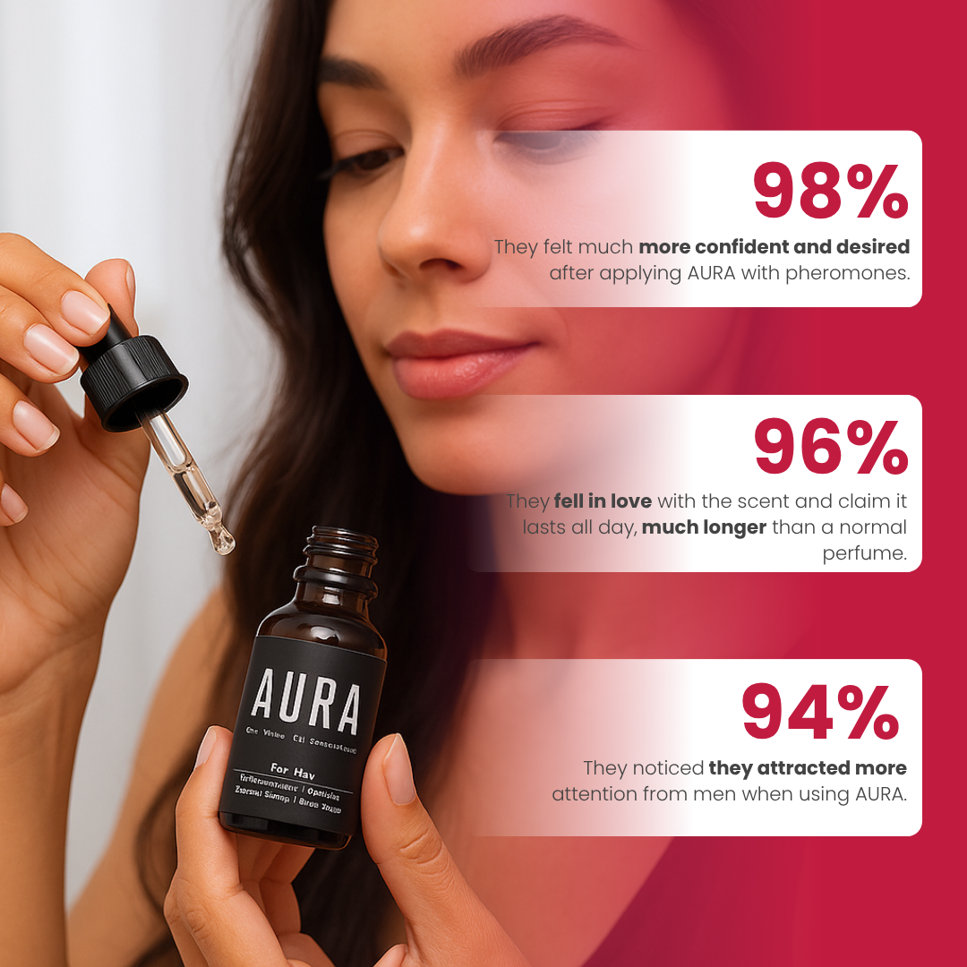 Aura Secret™ – Make him think about you, seek you out, and want you… without knowing why.