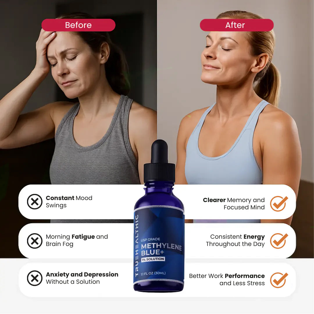 Methylene Blue 1% – The anti-aging secret that empowers every cell in your body.